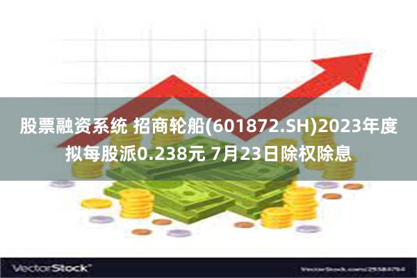 股票融资系统 招商轮船(601872.SH)2023年度拟每股派0.238元 7月23日除权除息