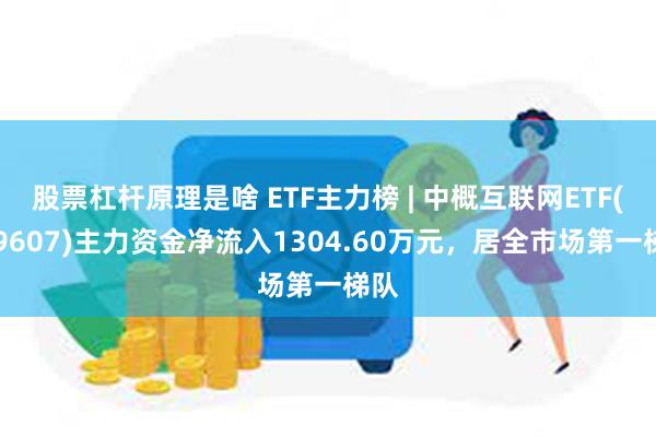 股票杠杆原理是啥 ETF主力榜 | 中概互联网ETF(159607)主力资金净流入1304.60万元，居全市场第一梯队