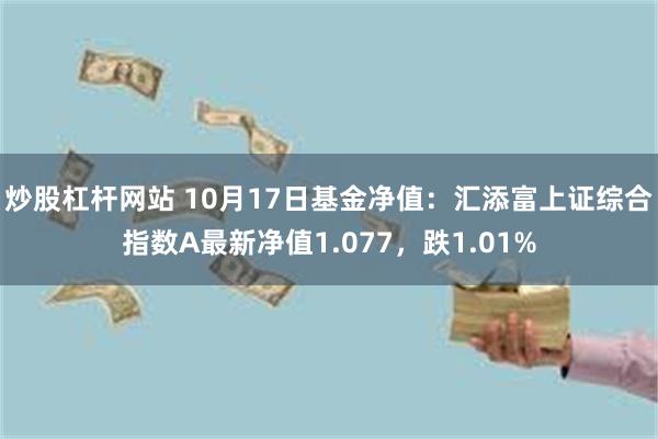 炒股杠杆网站 10月17日基金净值：汇添富上证综合指数A最新净值1.077，跌1.01%